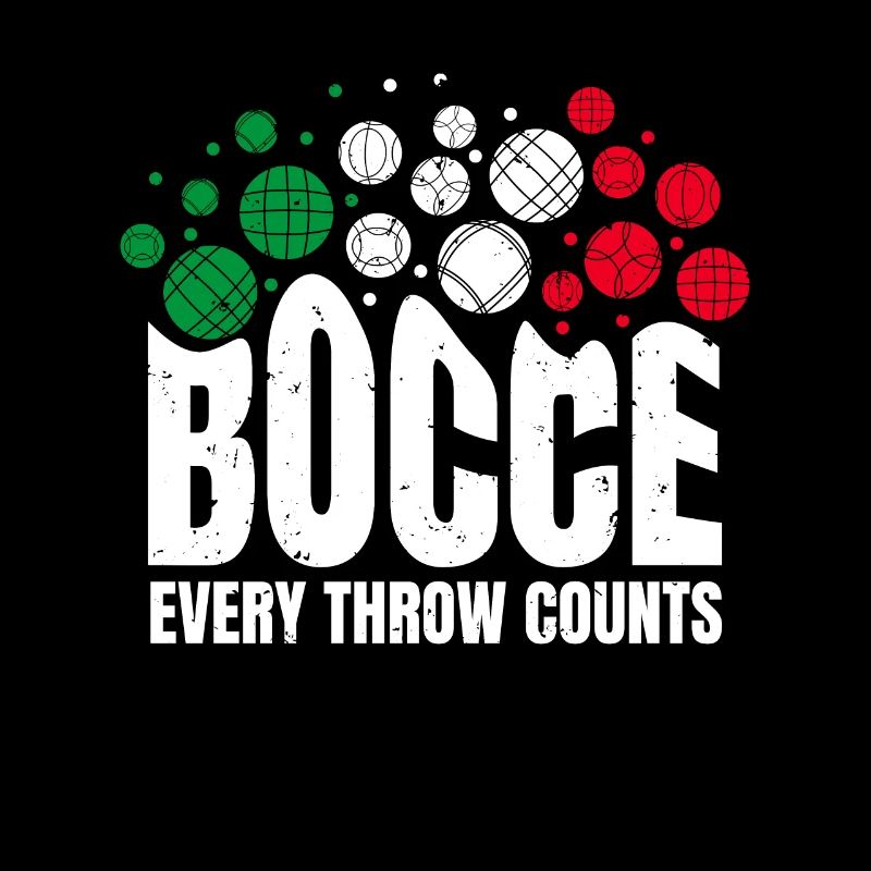 Bocce Chaque lancer compte chemise cadeau