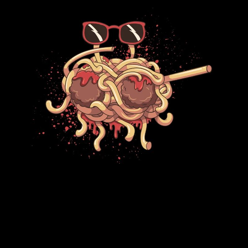 Dabbing Flying Spaghetti Monster Pastafari