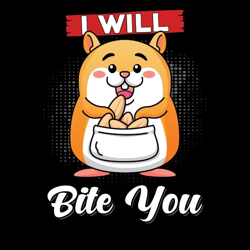 Hamster Ich will dich beißen