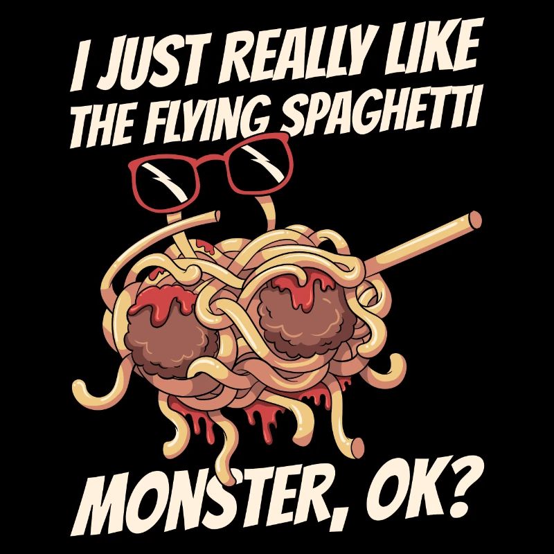 Dabbing Flying Spaghetti Monsters Pastafarian