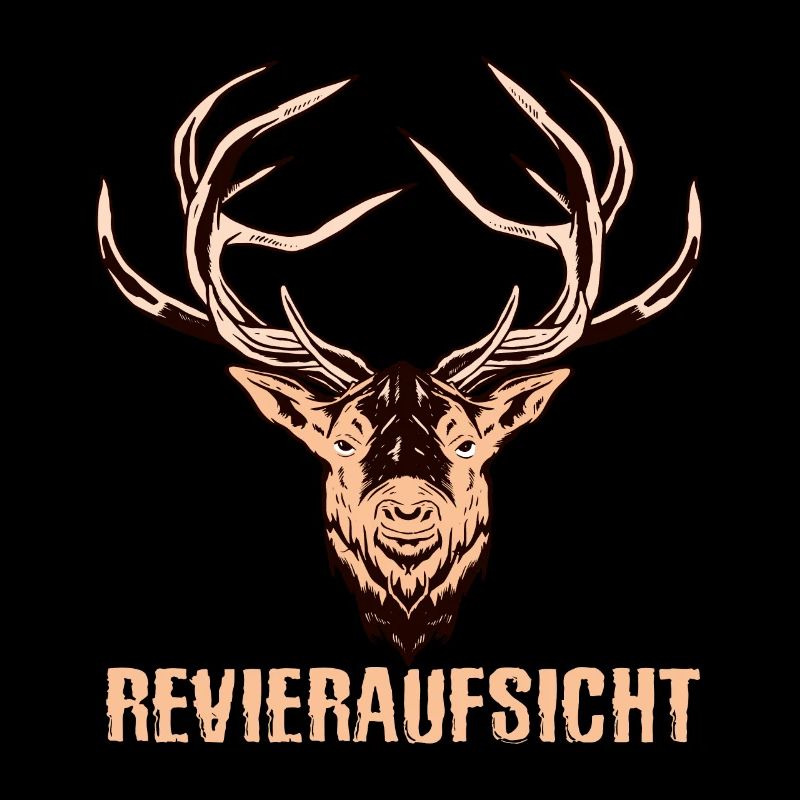 Revieraufsicht Jäger Jagd Förster Rotwild Geschenk