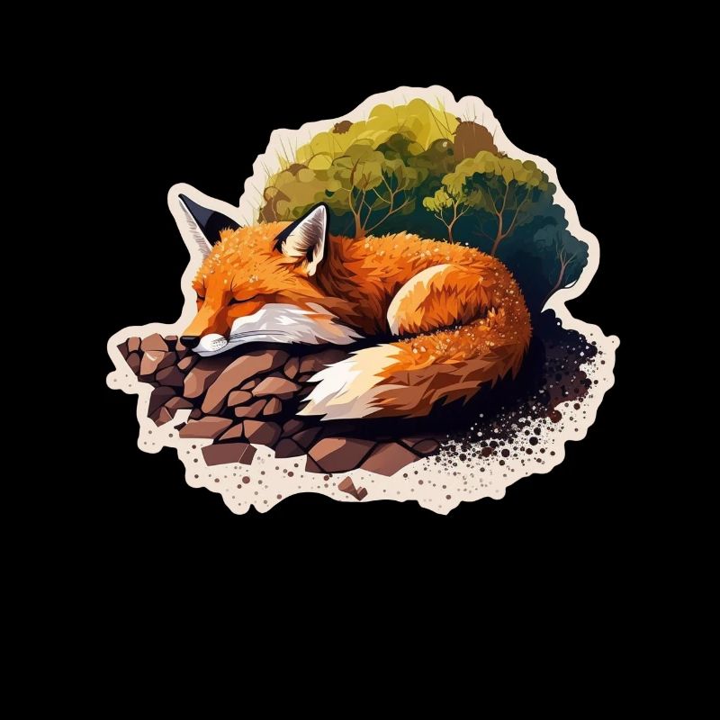 Fix and Foxi Fox Saying Sleeping Shirt Cuddle