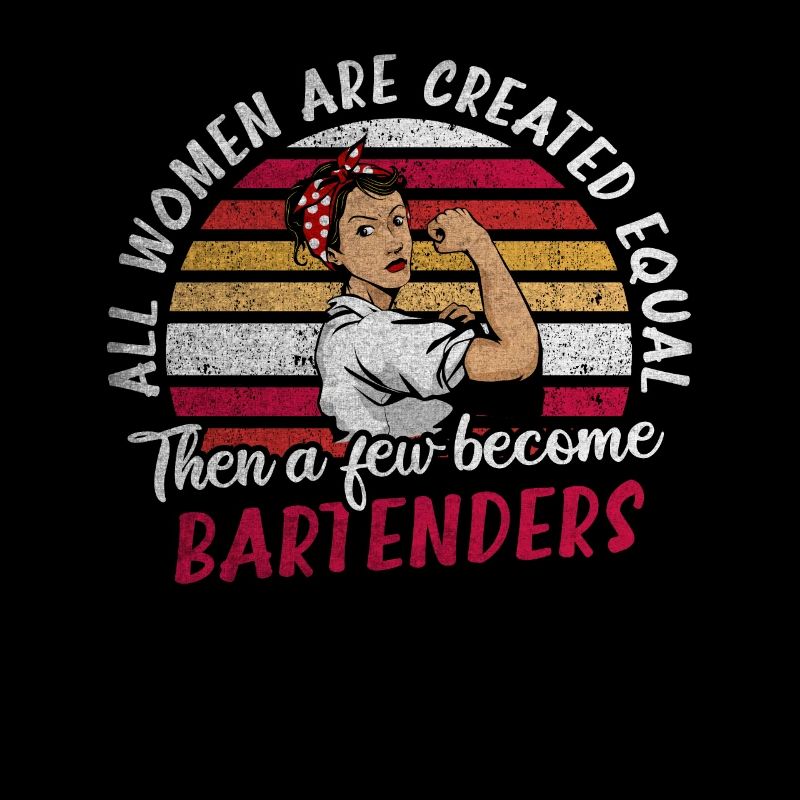 Juste quelques-uns deviennent barmans Barman drôle