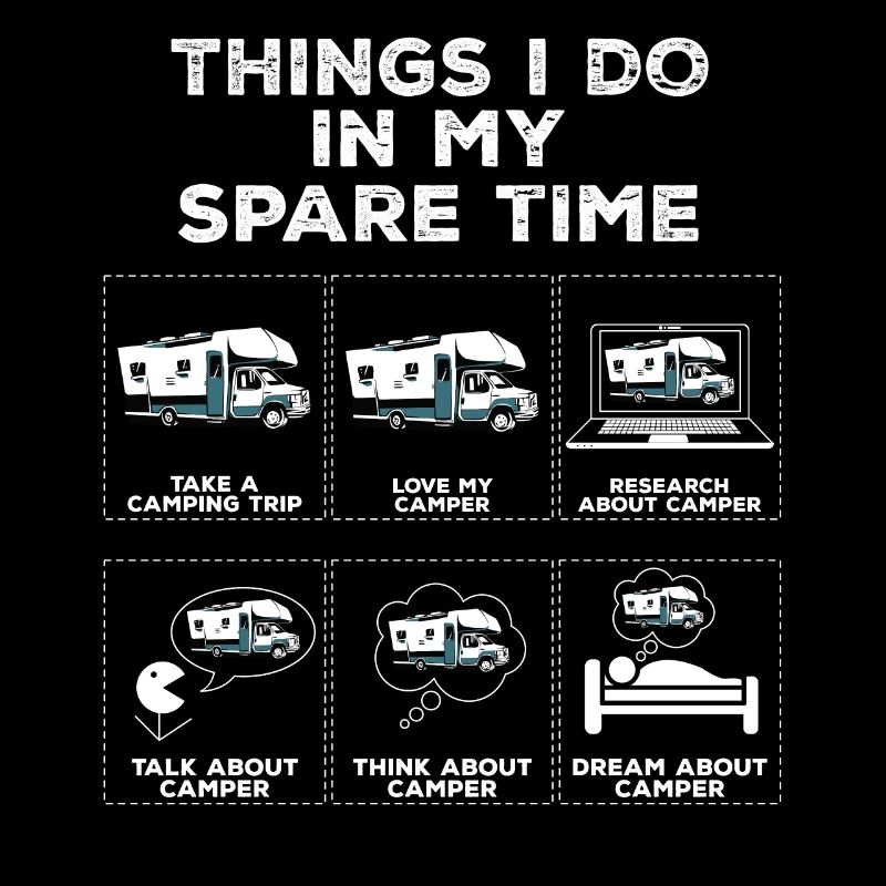 Choses dans mon temps libre Camping camping-car