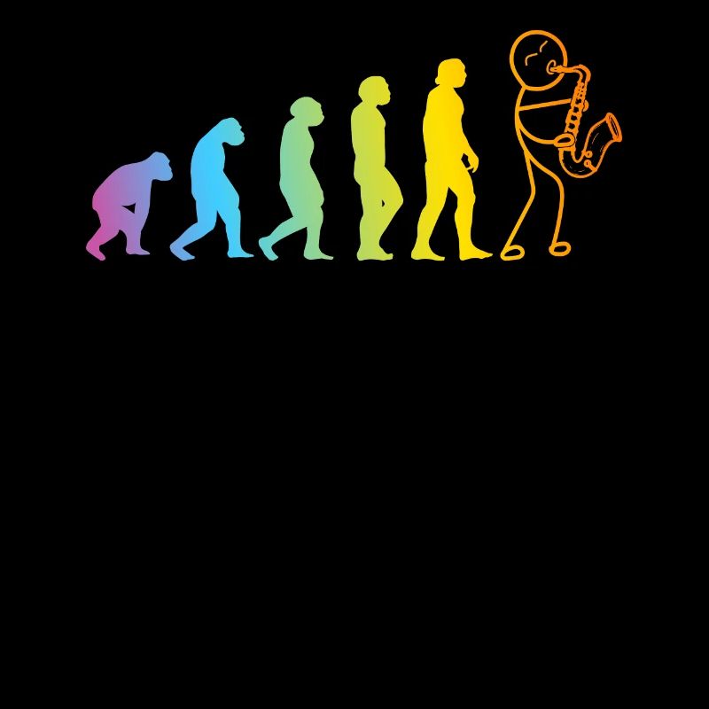 Saxophone Player Evolution Saxophone Saxophonist E