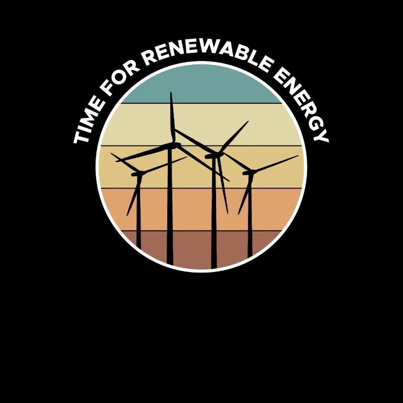 Time For Renewable Energy Shirt Geschenk