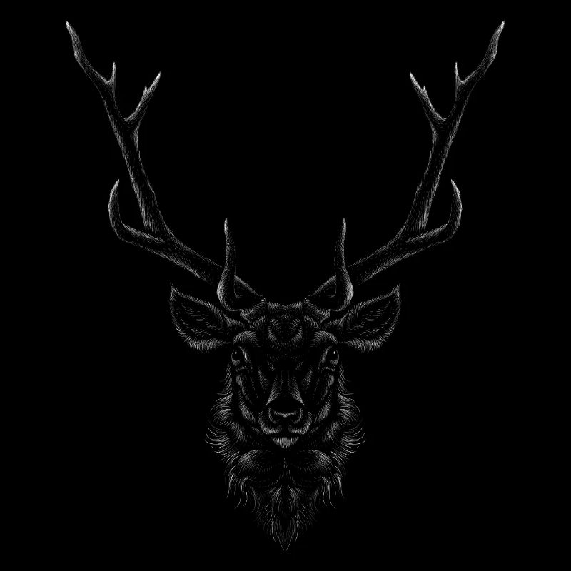 Hirsch Rotwild Jäger Geschenk