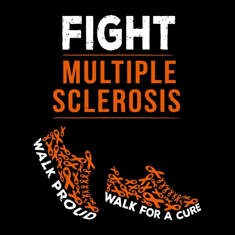 Fight Multiple Sclerosis MS Awareness Warrior Ribb