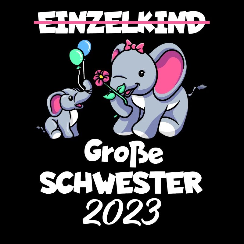 Große Schwester 2023 Schwangerschaft Elefanten