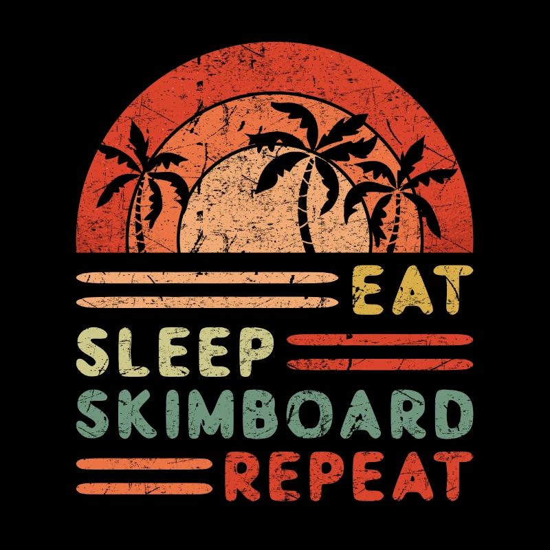Manger Sommeil Skimboard Répéter