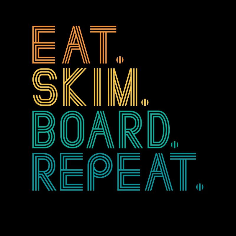 Manger Skim Board Répéter