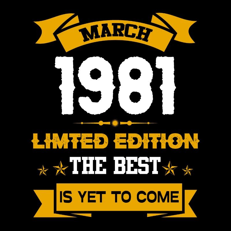 März 1981 Geburtstagsgeschenk