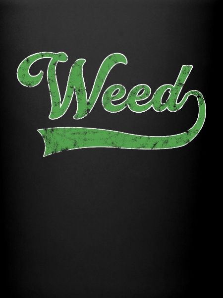 Weed lettering