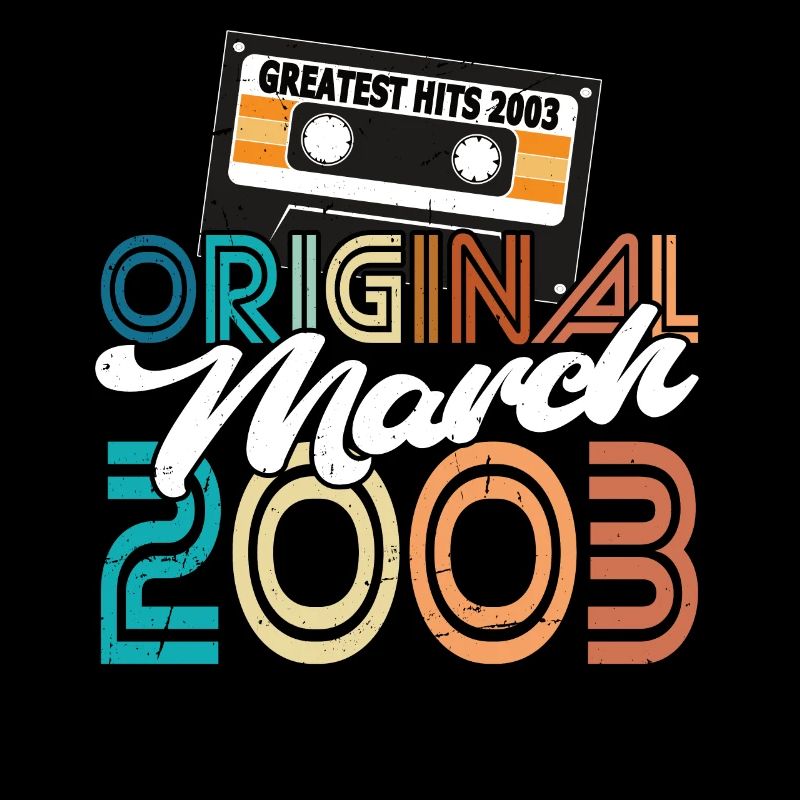 20e anniversaire Né en mars 2003 Original 2003