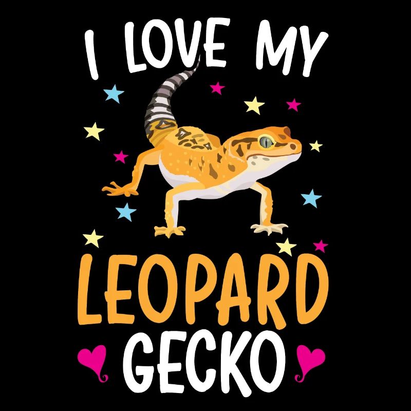 Ich liebe meinen Leopard Gecko Reptil Leopard Gecko
