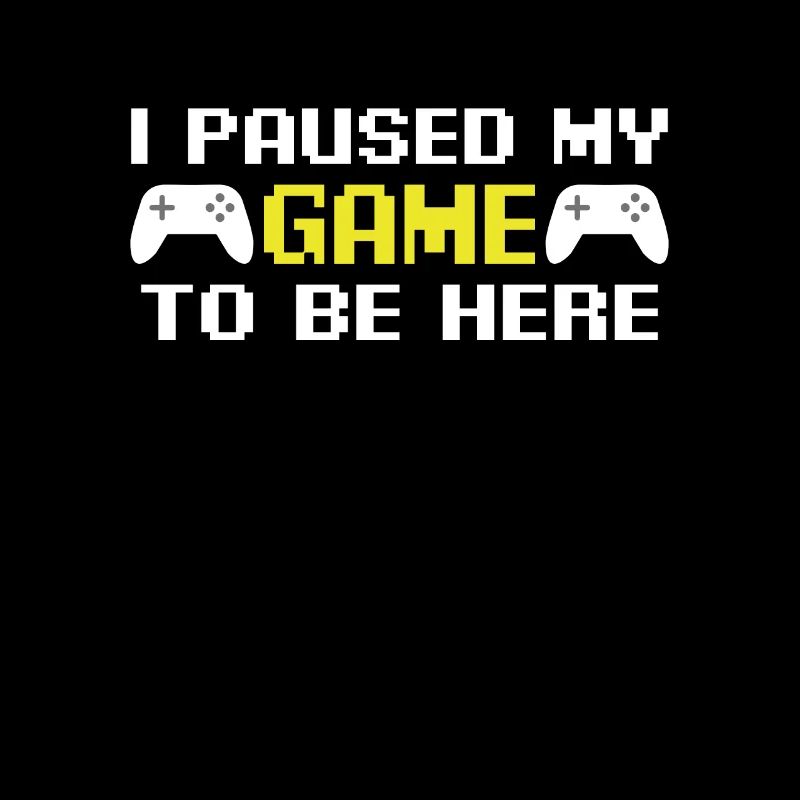 J’ai mis mon jeu en pause pour être ici
