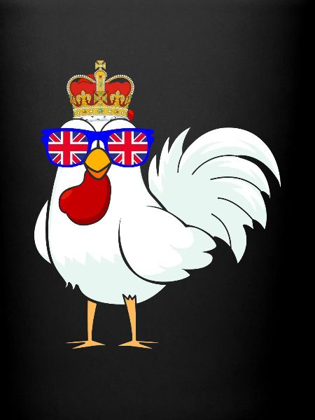 Chicken Queen Crown Angleterre