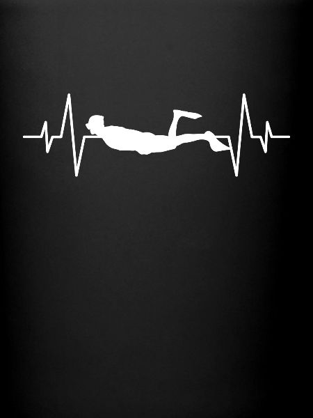 Plongeur Plongée Heartbeat