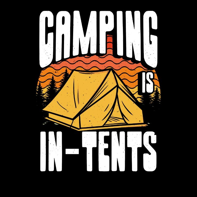 Camping Ist Beabsichtigt