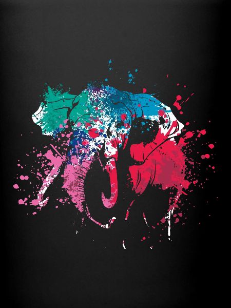 Splash Art Eléphants