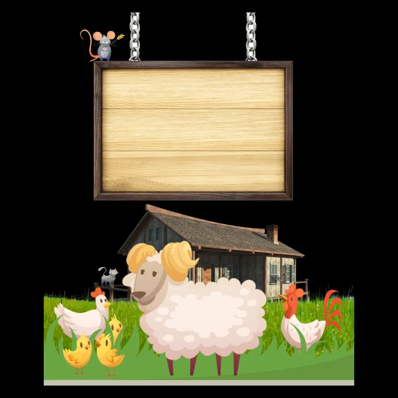 Pasture Pals Rustic-Bauernhof-Schild