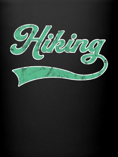Hiking lettering