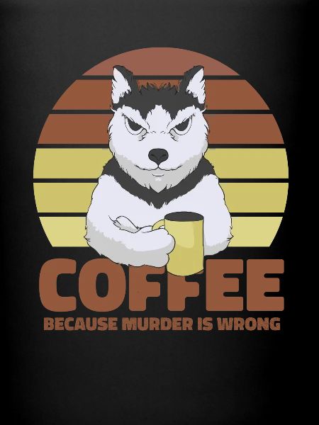 Coffee Dog Husky