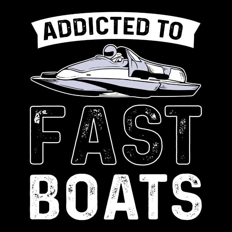 Accro aux bateaux rapides. Course de dragsters