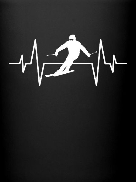 Rythme cardiaque de ski