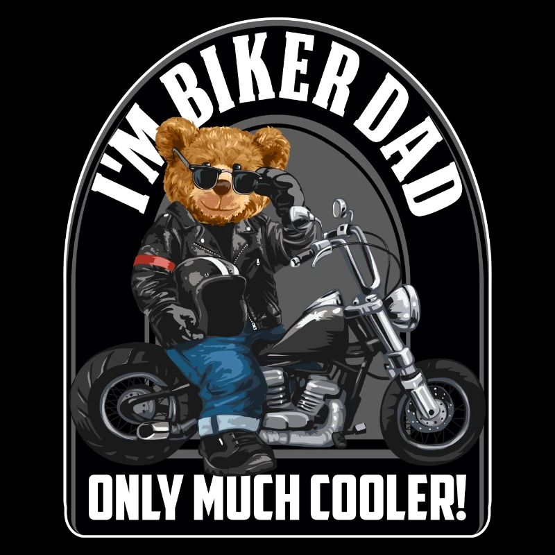 Ich Biker Dad Viel Cooler Vatertag
