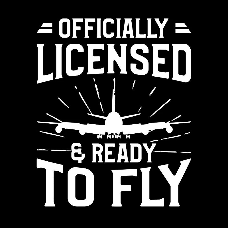 Licence officielle et aviation prête à voler