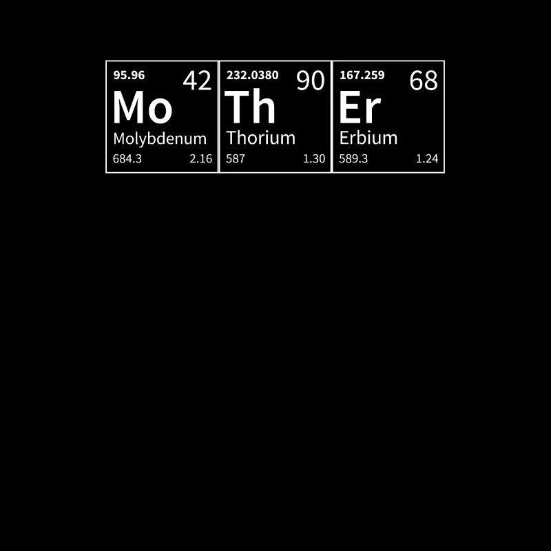 Mère Funny Chemical Elements