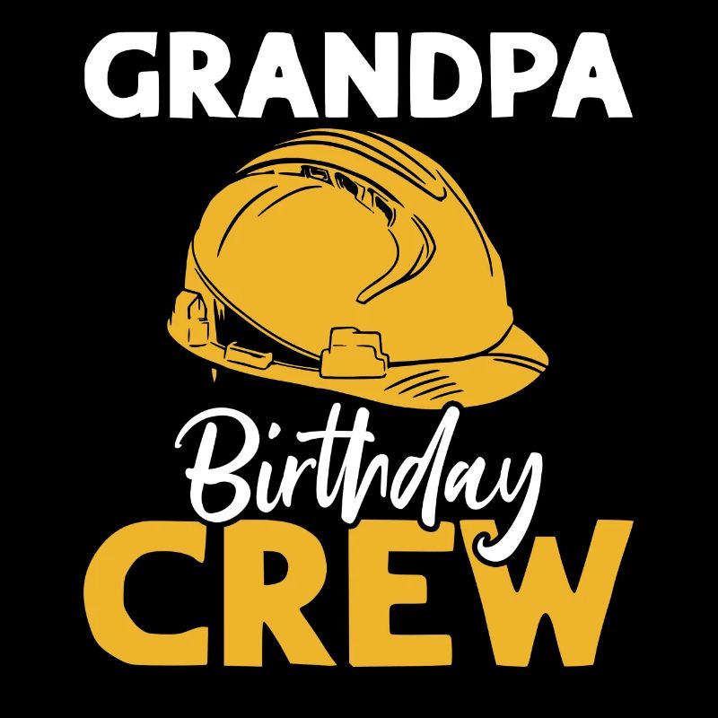Opa Der Geburtstags-crew - Geburtstagskonstruktion