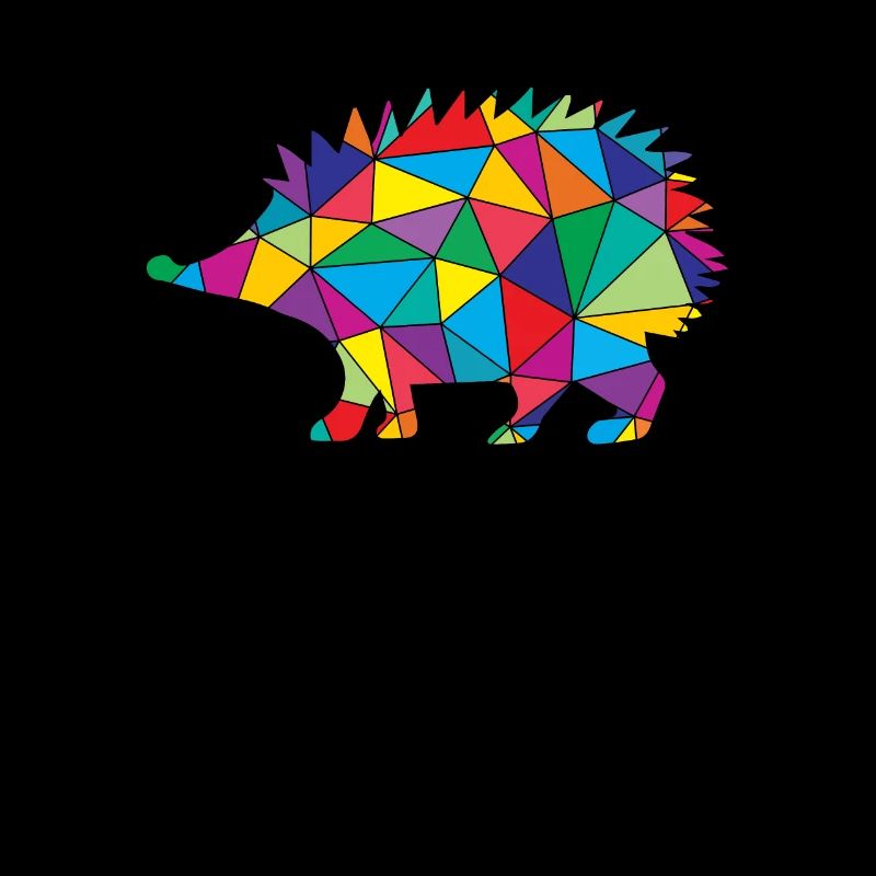 Hérisson Polygone Low Poly Animal