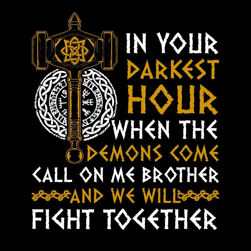 In thy darkest hour, Call Me Brother