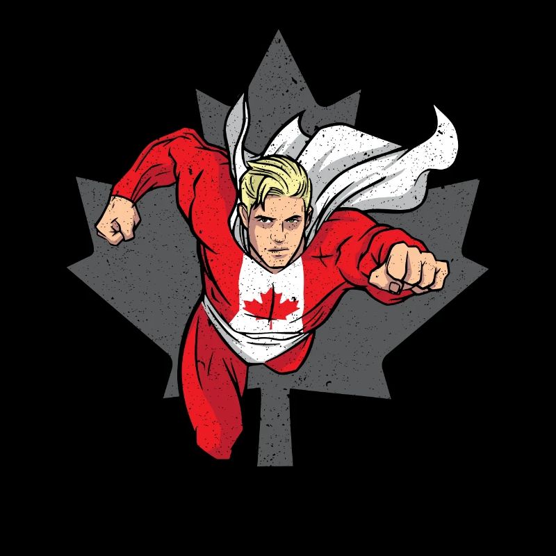 Happy Canada Day Canadian Canada Flag Maple Leaf