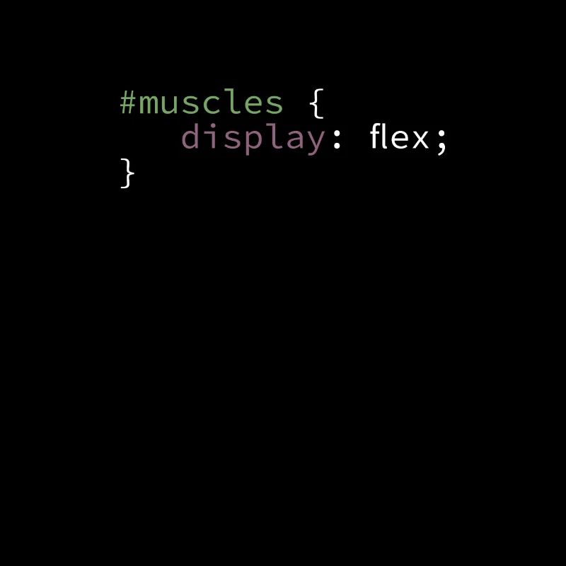 Drôle de CSS Muscles Flex GYM