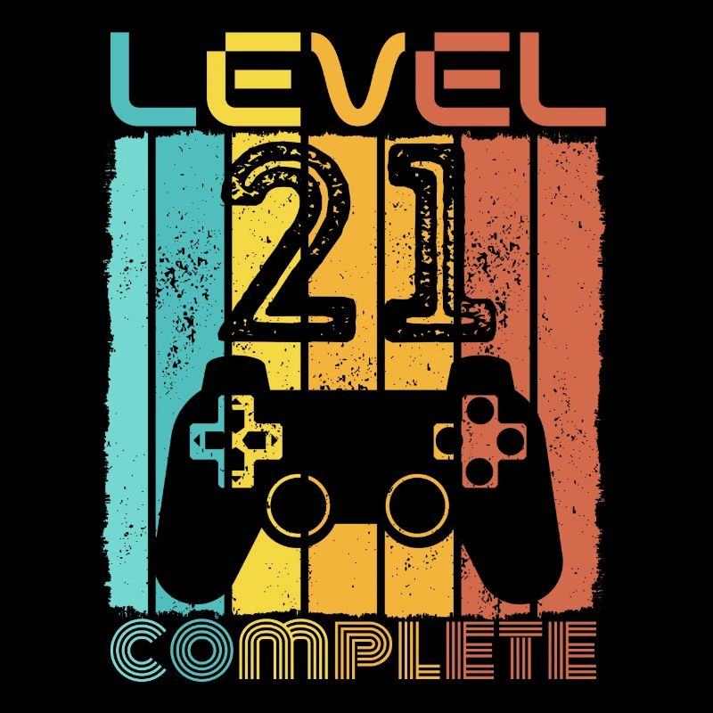 21 years - 21st birthday Level 21 Complete Design