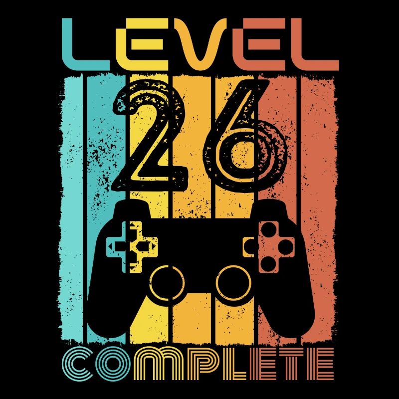 26 years - 26th birthday Level 26 Complete Design