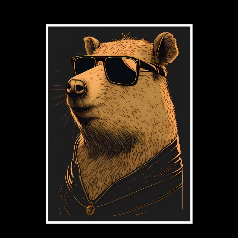 Capybara Capybara Cochon d’Inde Mèmes rongeurs