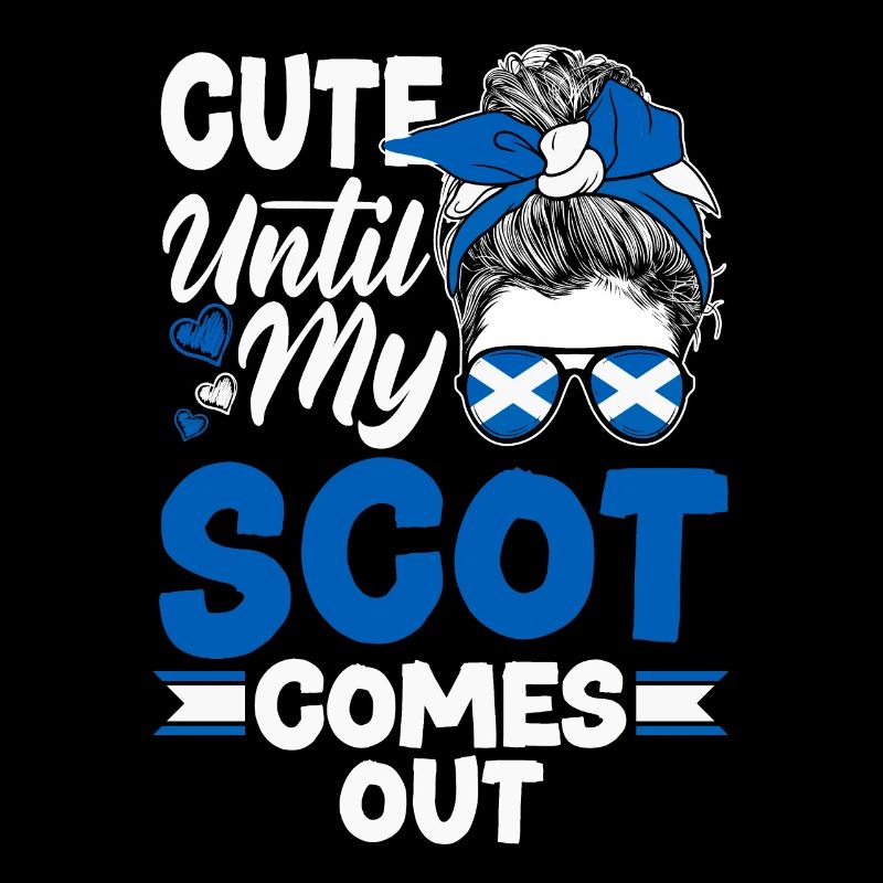 Écosse écossaise Citation du drapeau écossais