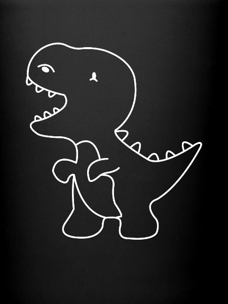 Dino Dinosaur hand-drawn