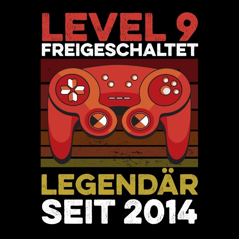Level 9 Years 9th Birthday Year 2014 Young Gamers