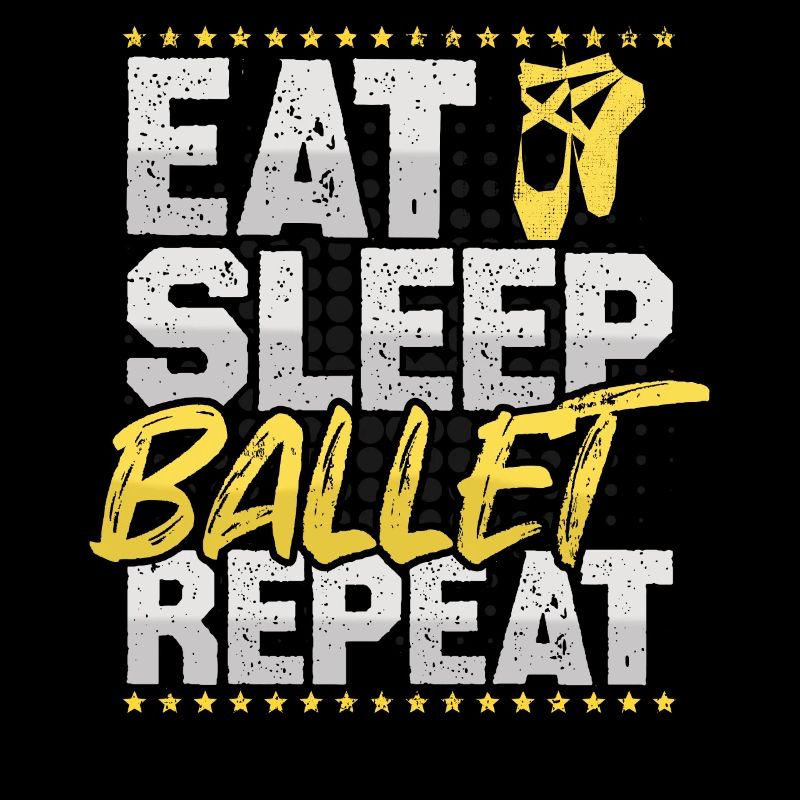 Ballet Manger Dormir Répéter Tutu Ballet