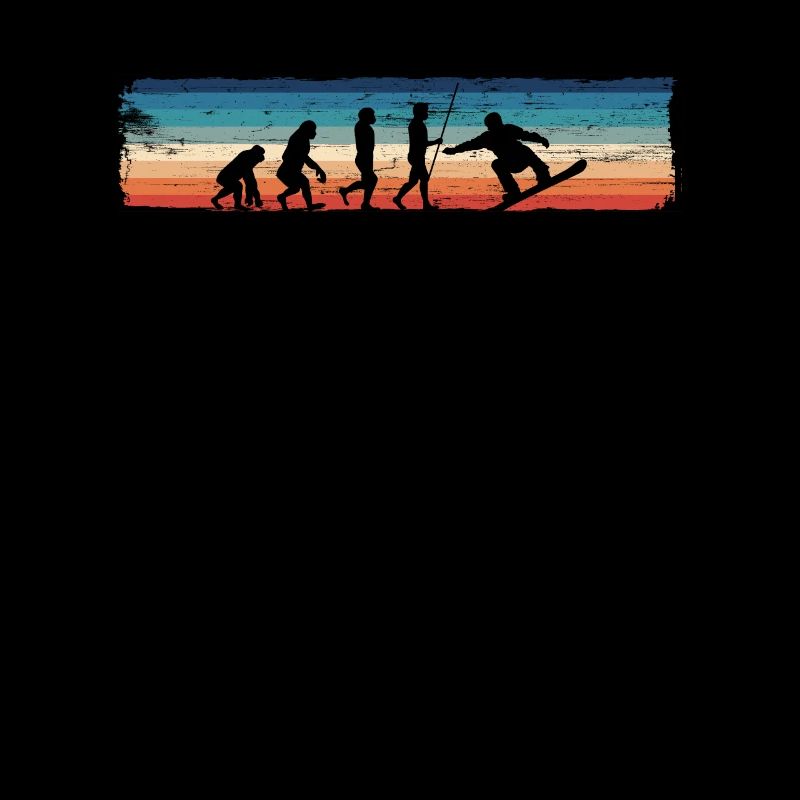 Retro Snowboard Evolution - Lustiges
