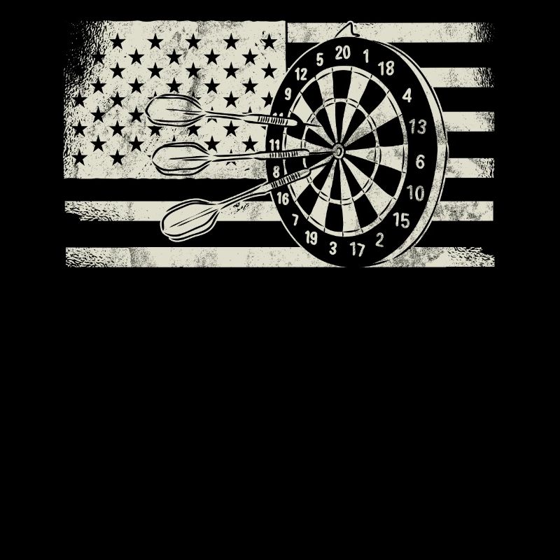 Retro dartboard Dartboard 180 for darts players