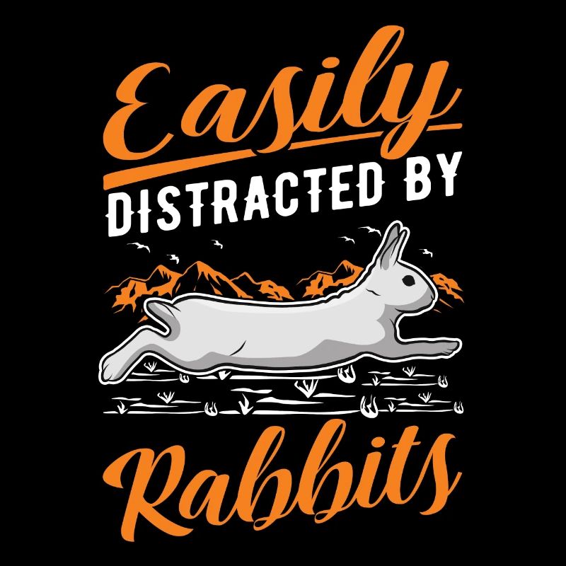 Easily distracted by Rabbits Hase Kaninchen