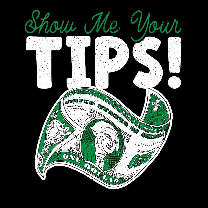 Zeig mir deine Tipps Kellner Kellnerin Barkeeper