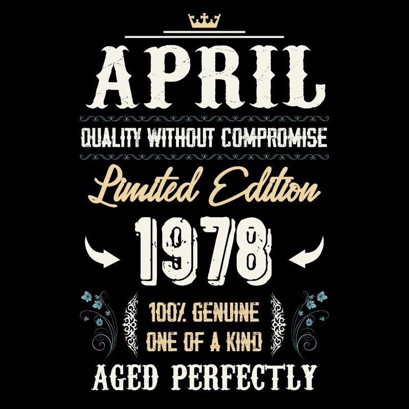 April 1978 Vintage Birthday Gift