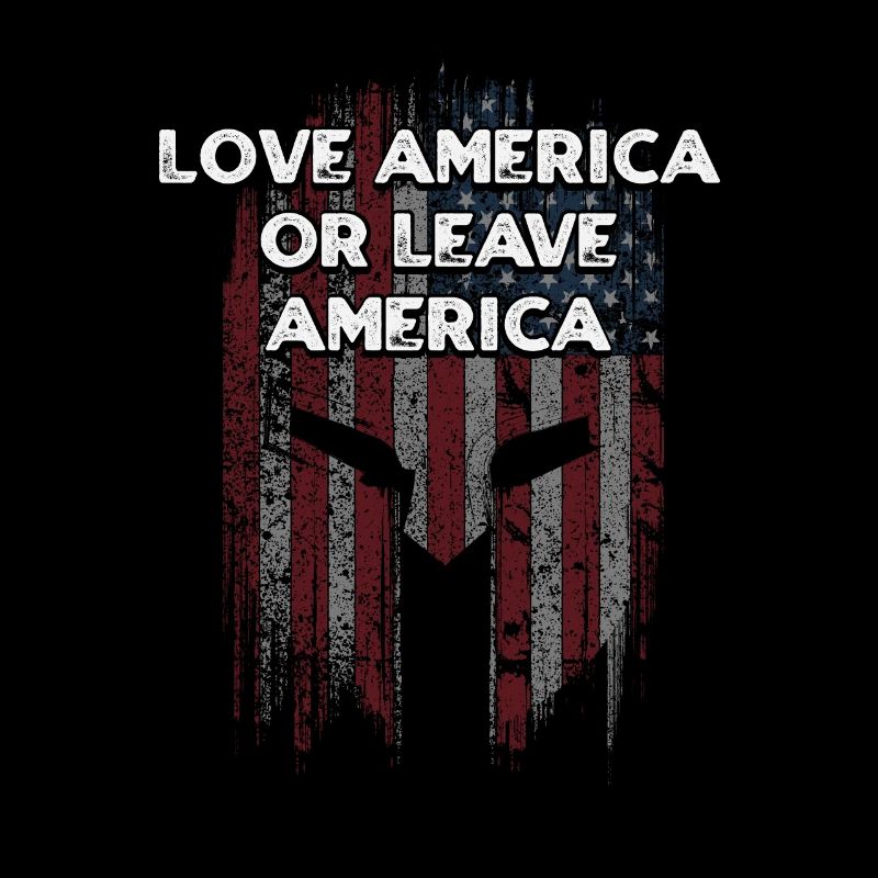 Liebt Amerika oder lasst Amerika stolze Patrioten